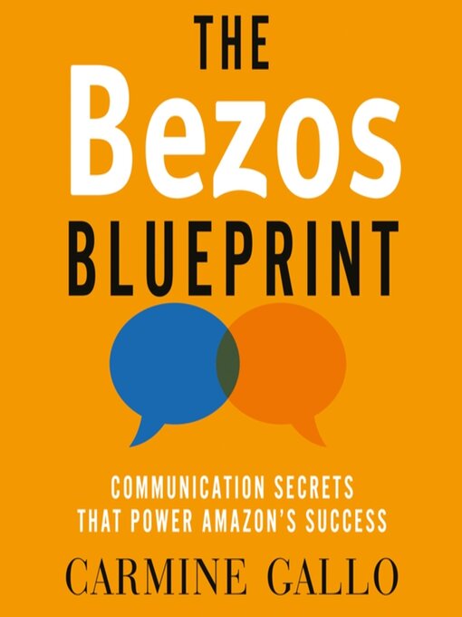 Title details for The Bezos Blueprint by Carmine Gallo - Available